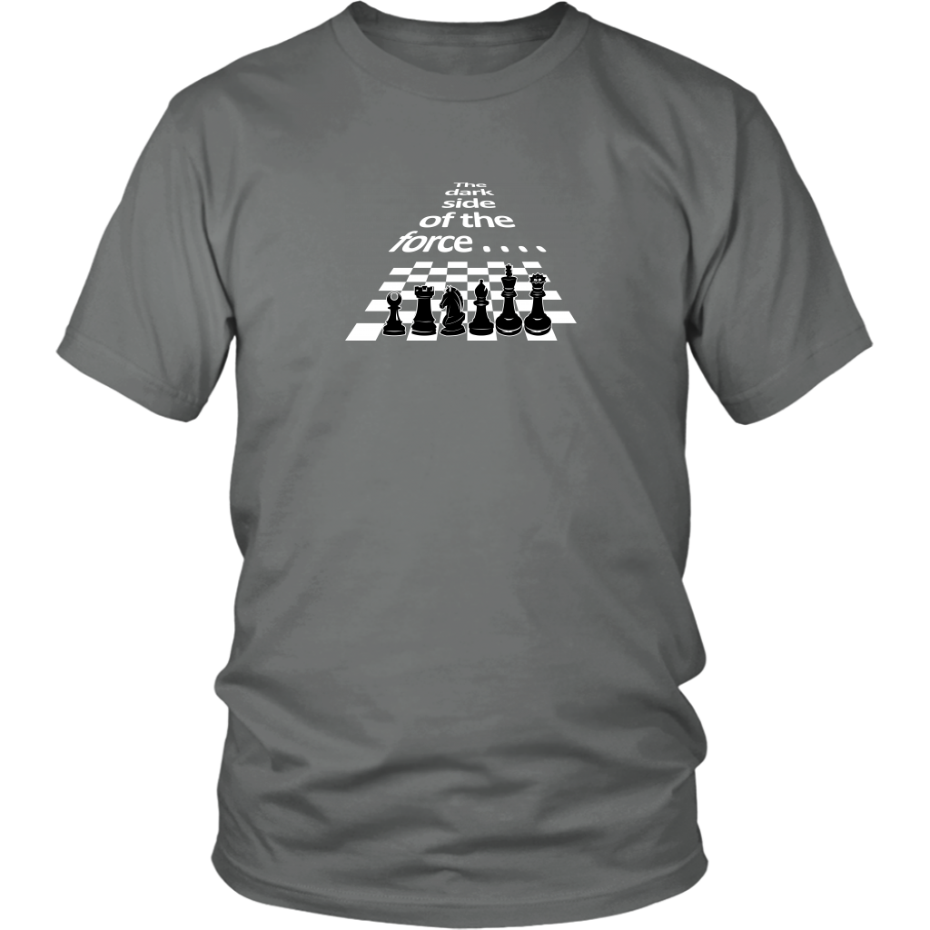 The dark side of the force - Chess pieces - Unisex T-Shirt
