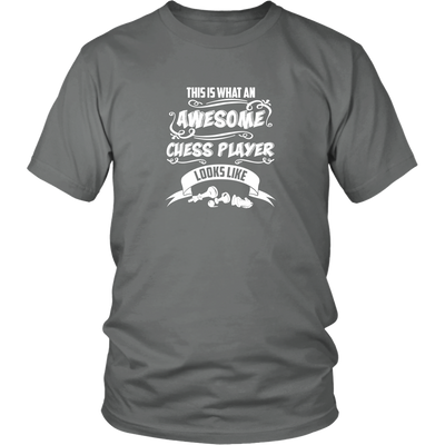 This is what an awesome chess player looks like - Adult Unisex T-Shirt