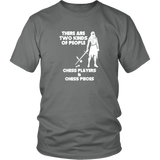 There are two kinds of people - Chess players and chess pieces! - Adult Unisex T-Shirt