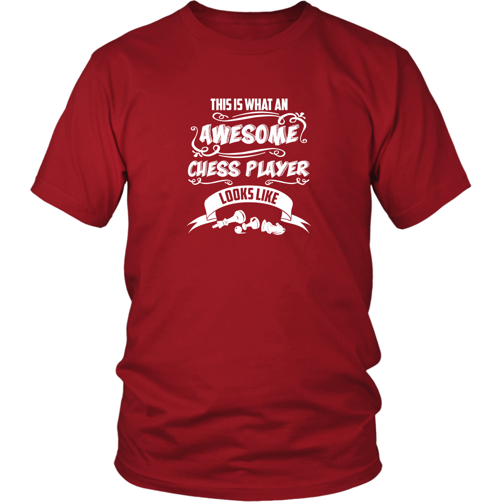 This is what an awesome chess player looks like - Adult Unisex T-Shirt