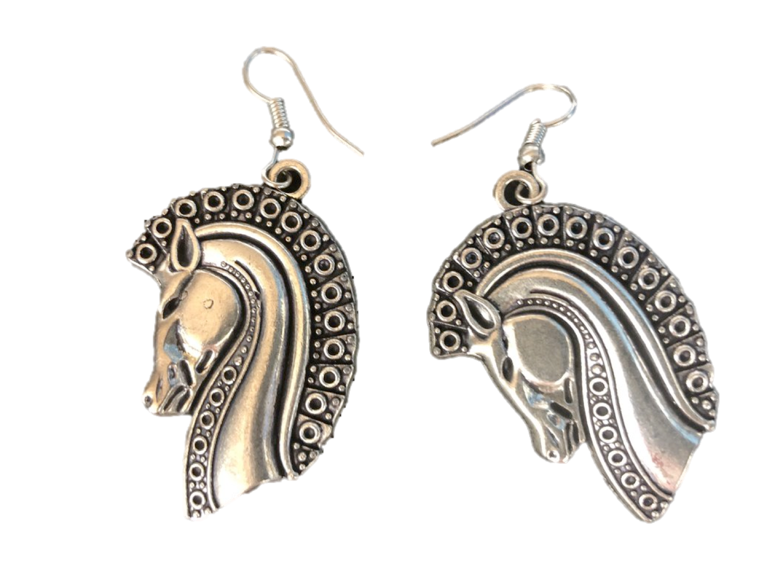 Lightweight Chess Knight Earrings