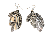 Lightweight Chess Knight Earrings