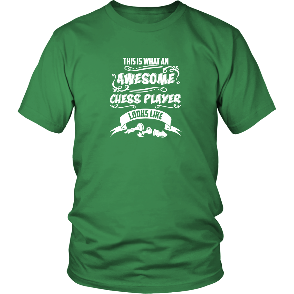 This is what an awesome chess player looks like - Adult Unisex T-Shirt