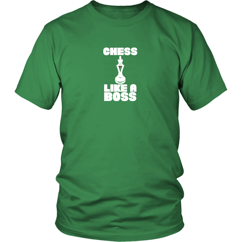 Chess Like a Boss - Adult Unisex T-Shirt