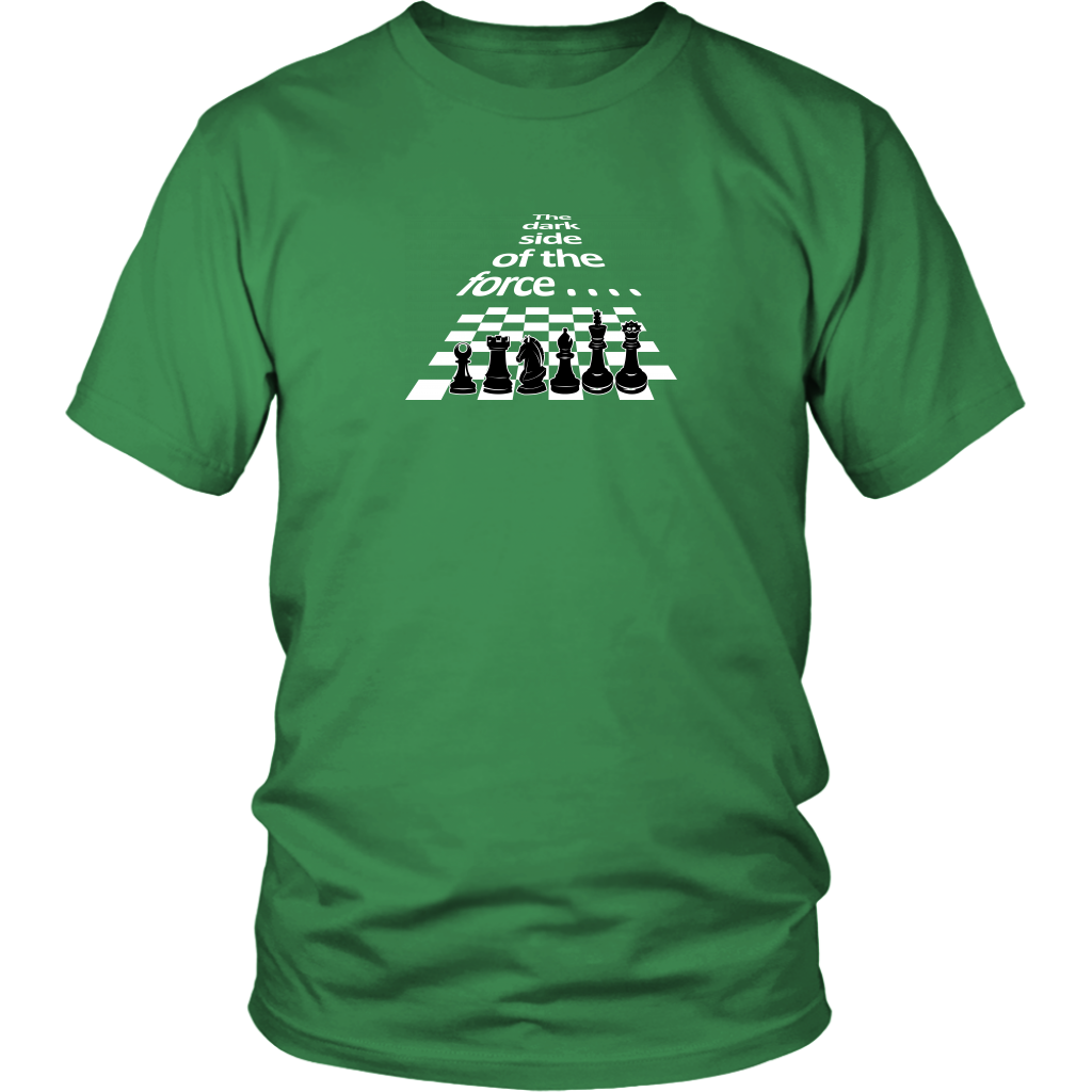 The dark side of the force - Chess pieces - Unisex T-Shirt