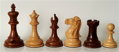 Wall Mounted Chess Set with Black Walnut Chess Board And Traditional Brown Frame