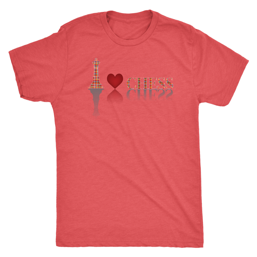 I heart chess - Triblend T-Shirt