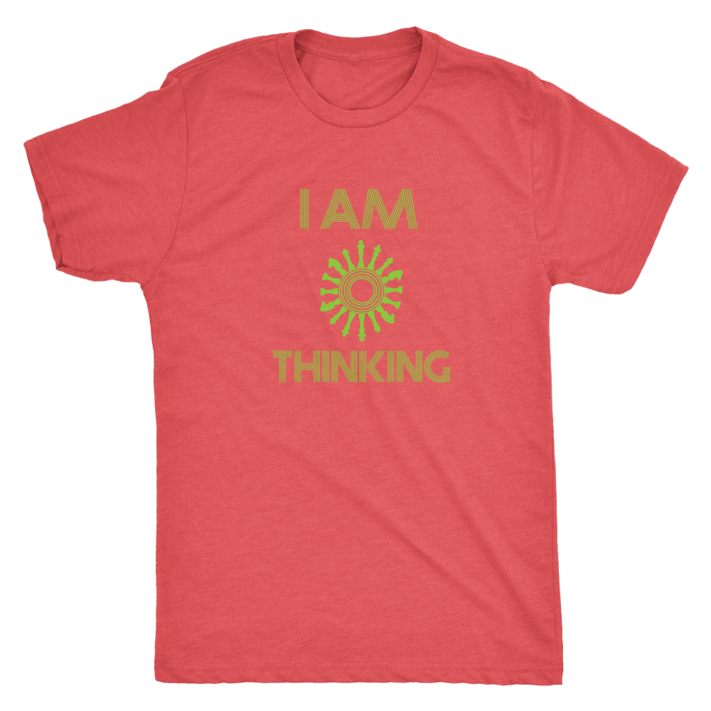 I am thinking - chess wait slow loading clock - Triblend T-Shirt
