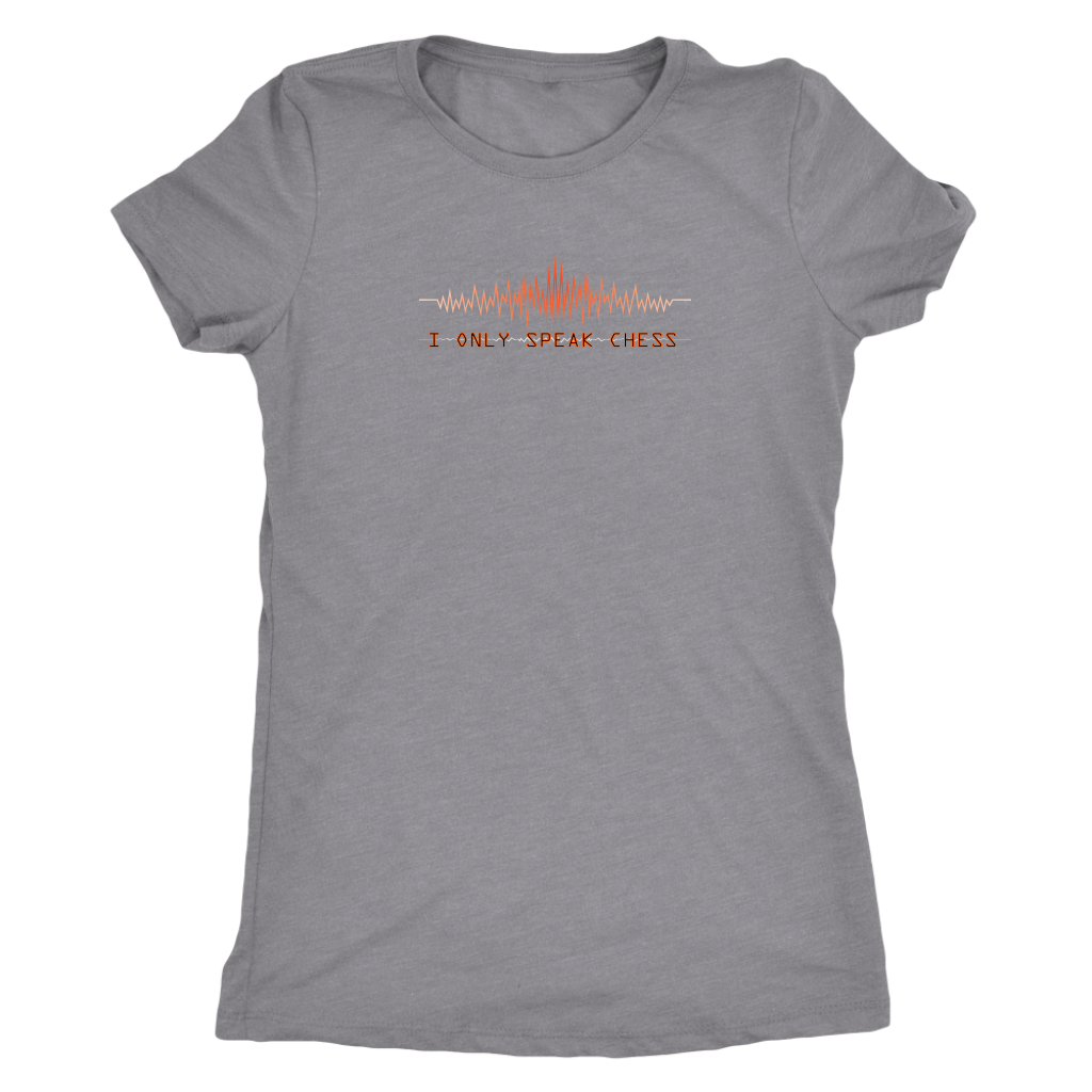 I only speak chess - Triblend T-Shirt
