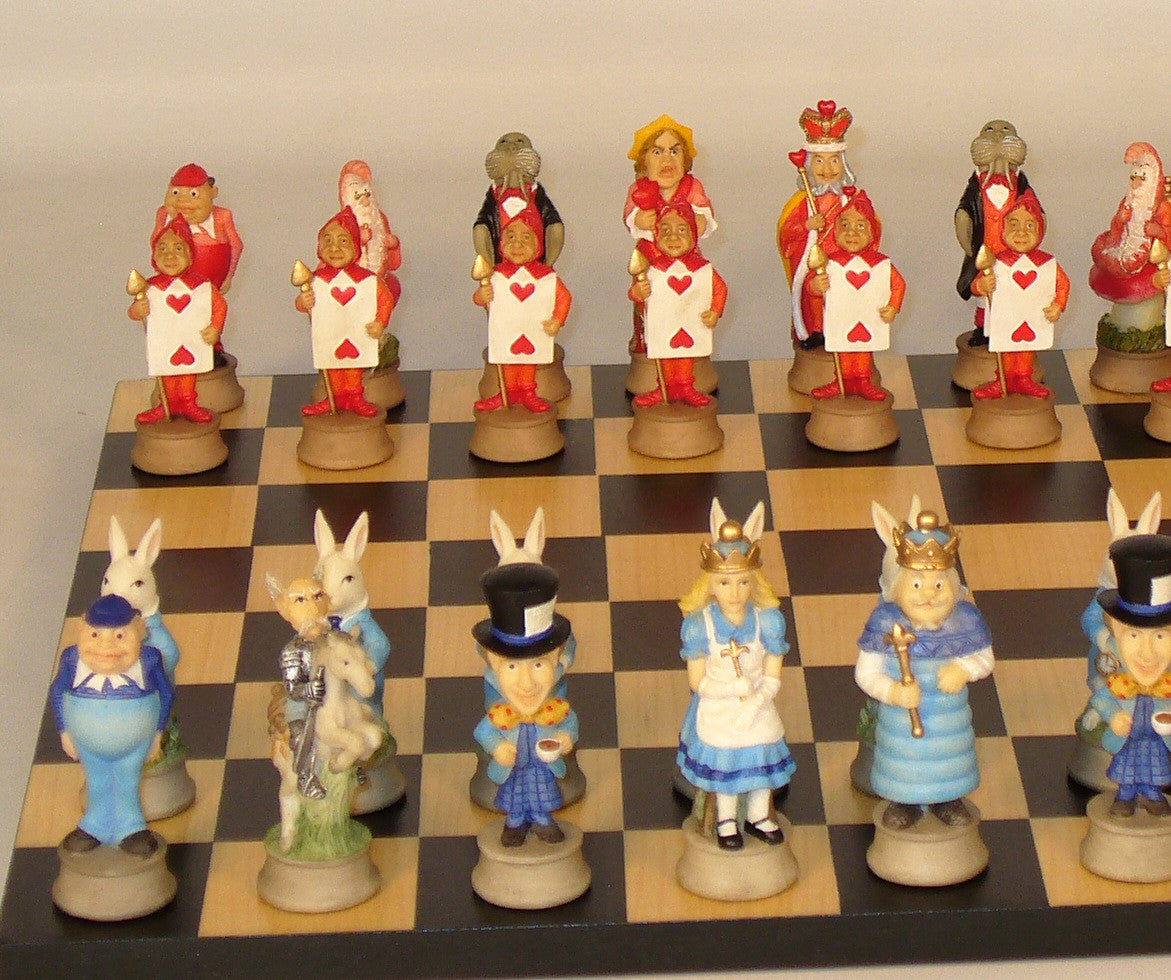 Alice in Wonderland Chess Set