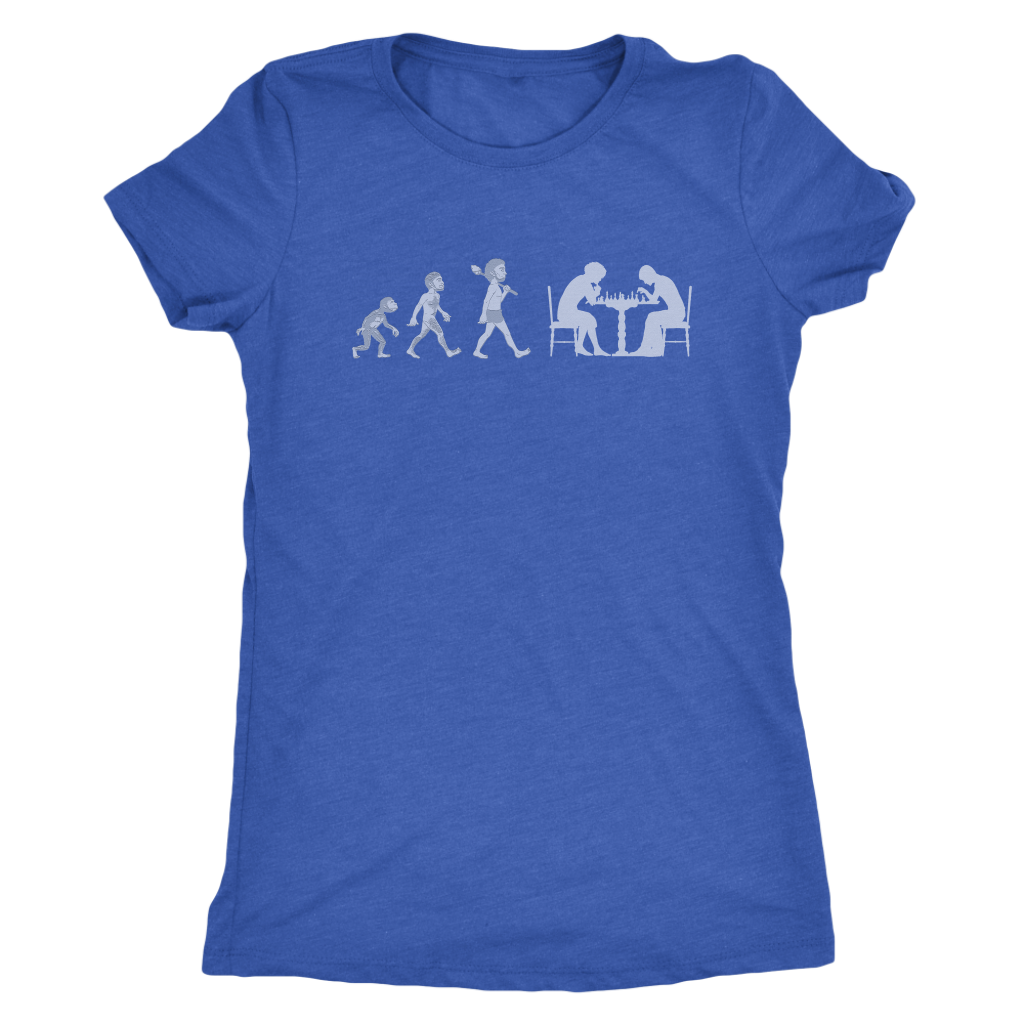 Chess Evolution - Triblend T-Shirt