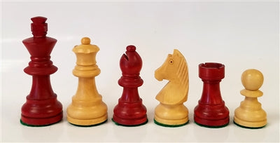 Wall Mounted Chess Set with Black Walnut Chess Board And Traditional Brown Frame