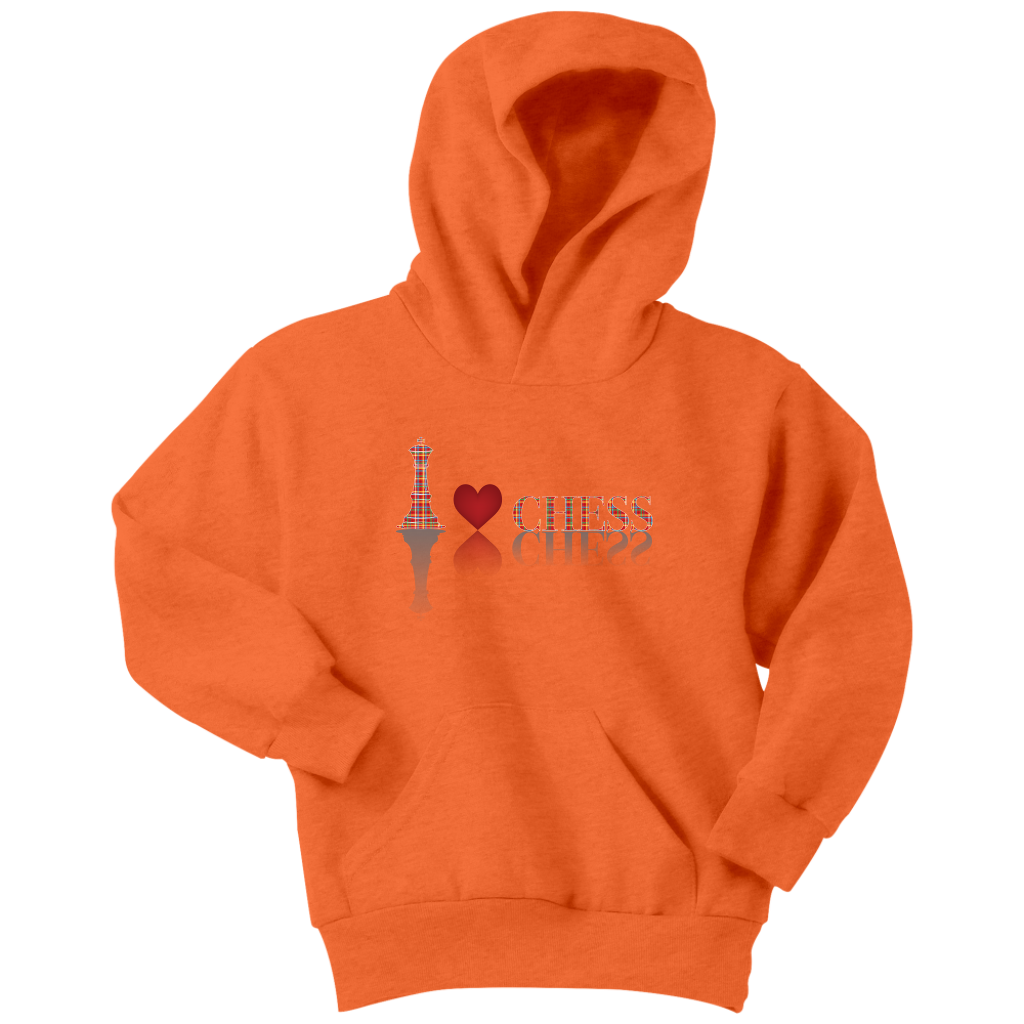 I heart chess - Youth hoodie