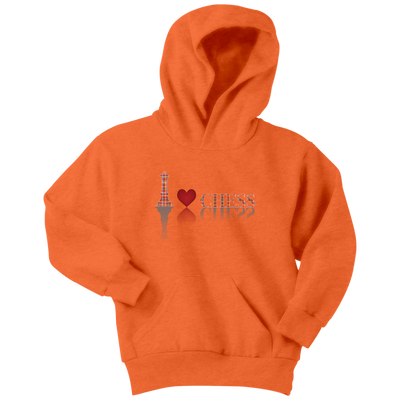 I heart chess - Youth hoodie