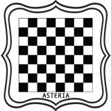 Removable Vinyl Chess Board