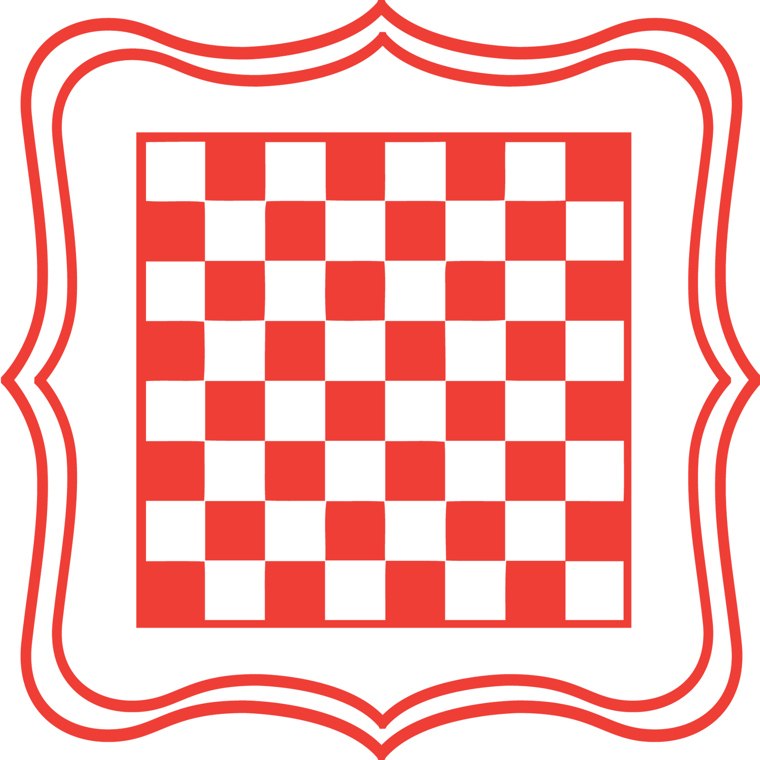 Removable Vinyl Chess Board