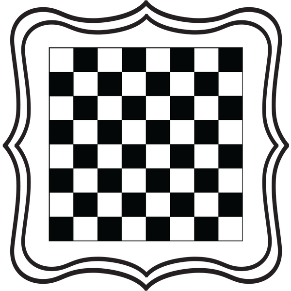 Removable Vinyl Chess Board