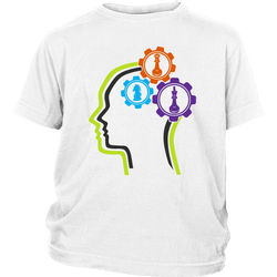 Chess in the mind - Chess Gears - Youth T-Shirt