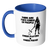 There are two kinds of people - Chess players and Chess Pieces - Accent Mug