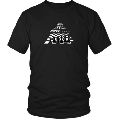 The dark side of the force - Chess pieces - Unisex T-Shirt