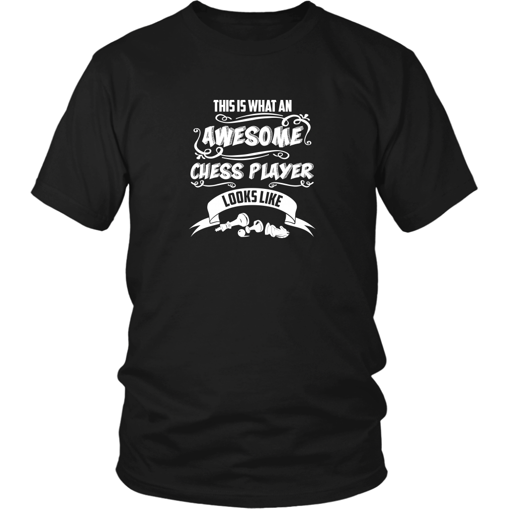 This is what an awesome chess player looks like - Adult Unisex T-Shirt
