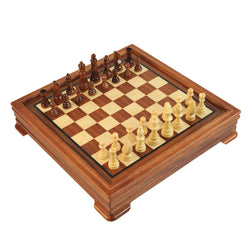 5-in-1 Wooden Chess Game Set