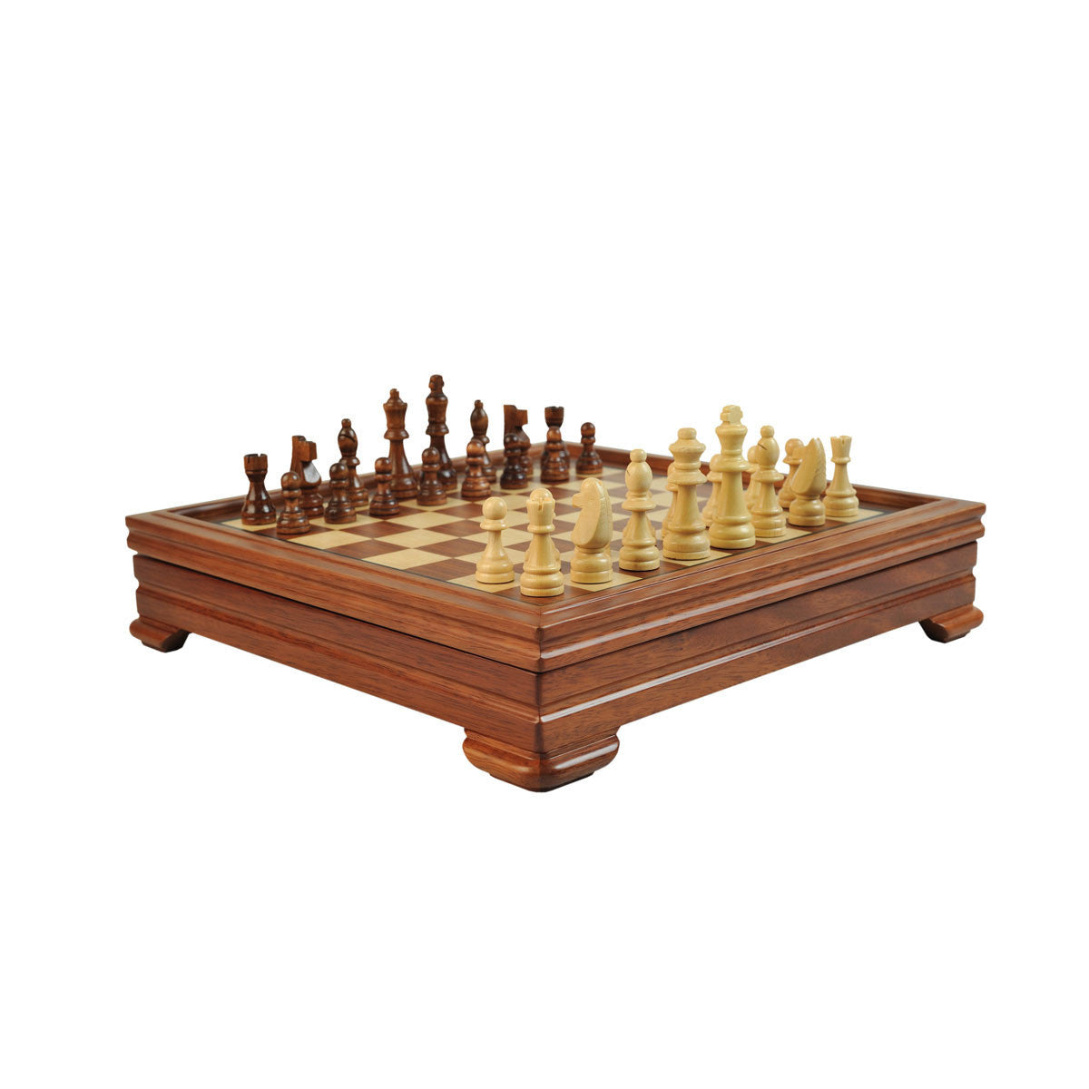 5-in-1 Wooden Chess Game Set