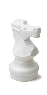 Indoor / Outdoor Garden Plastic Chess Individual Pieces (25" King)