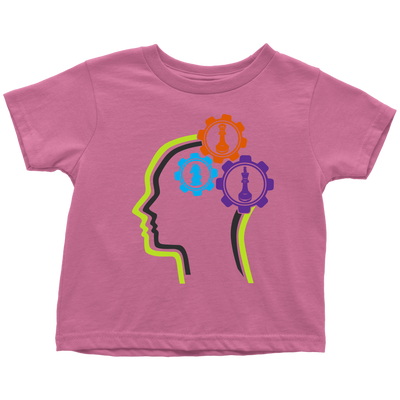 Chess in the mind - Chess Gears - Toddler T-shirt