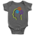 Chess in the mind - Chess Gears - Baby Onesie