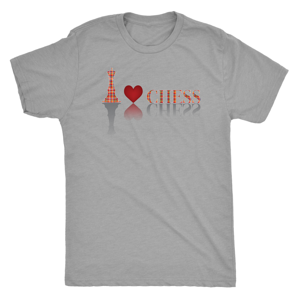 I heart chess - Triblend T-Shirt