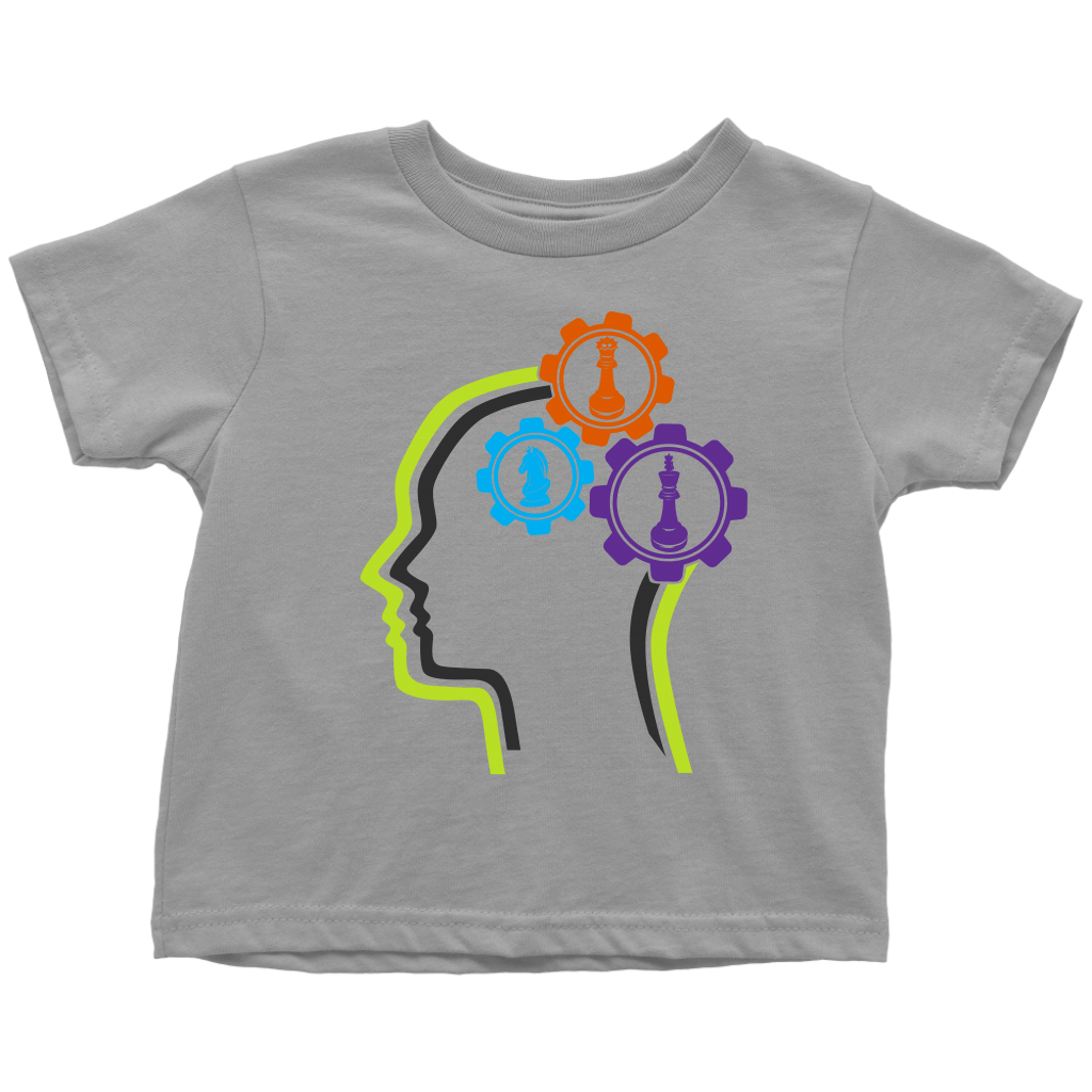 Chess in the mind - Chess Gears - Toddler T-shirt
