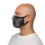 3 Dimensional chess cubes Fitted Polyester Face Mask