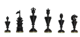 Hand Carved Luxury Wood Chess Pieces - The Anglo-Dutch Reproduction