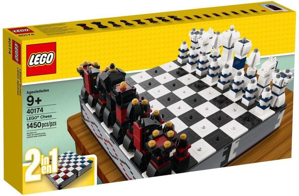 Build Your Own Lego Chess and Checkers Set