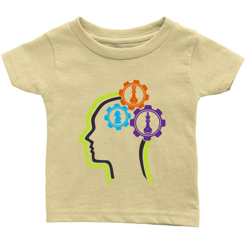Chess in the mind - Chess Gears - Infant T-shirt