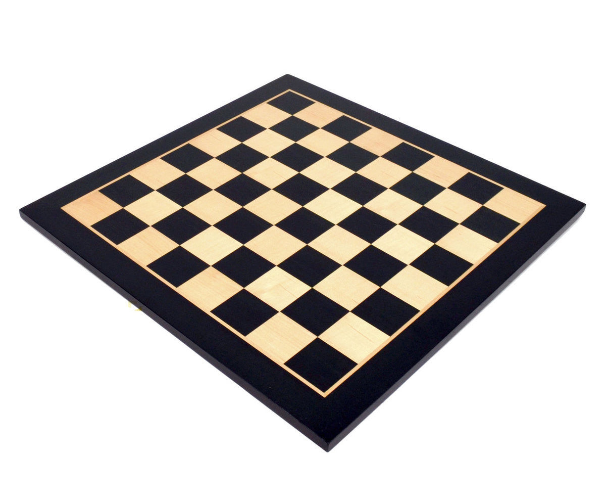 Black Wood Chess Board with 2