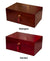 Chess Large Elegant Wood Coffer Storage Box Felt-lined