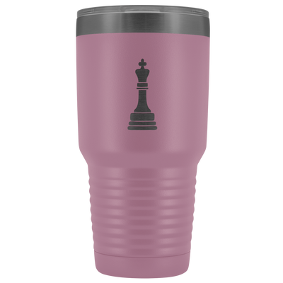 Laser etched King 30 Ounce stainless steel Vacuum insulated hot and cold beverage Tumbler