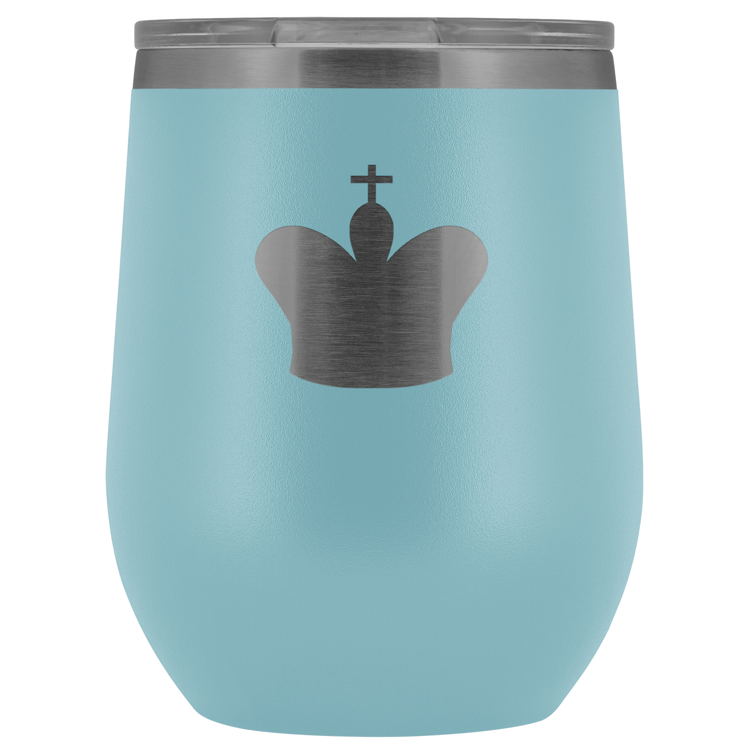 Chess King Laser etched Wine Tumbler