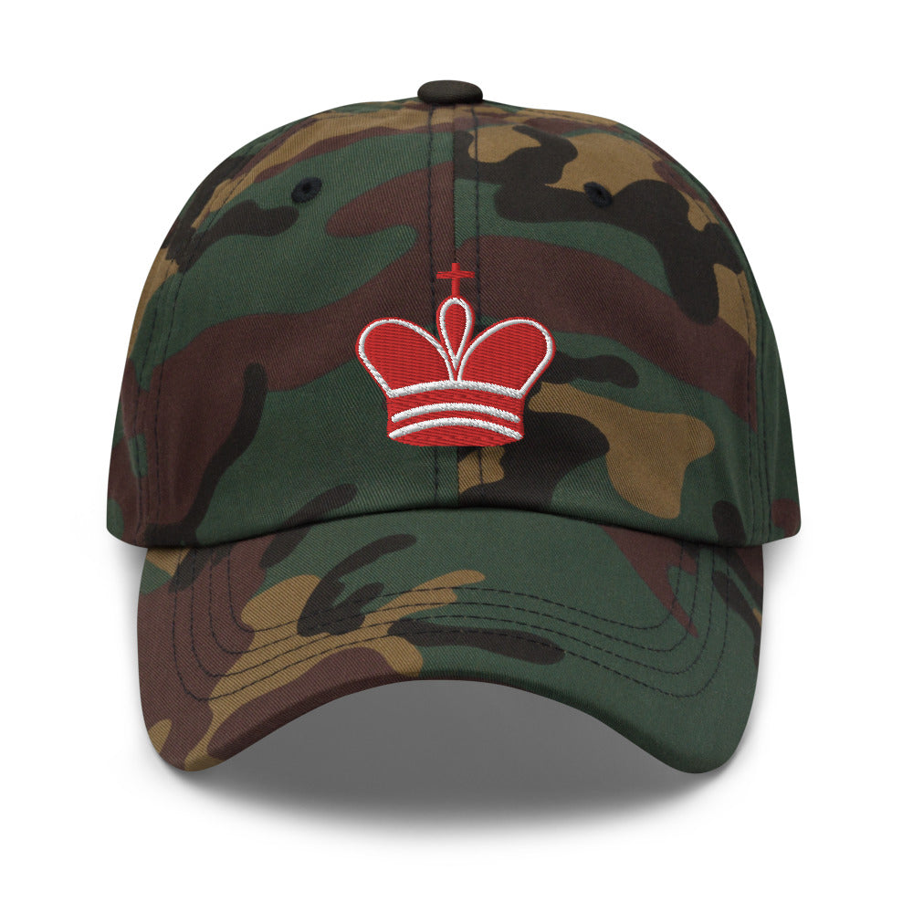 King embroidered Dad hat
