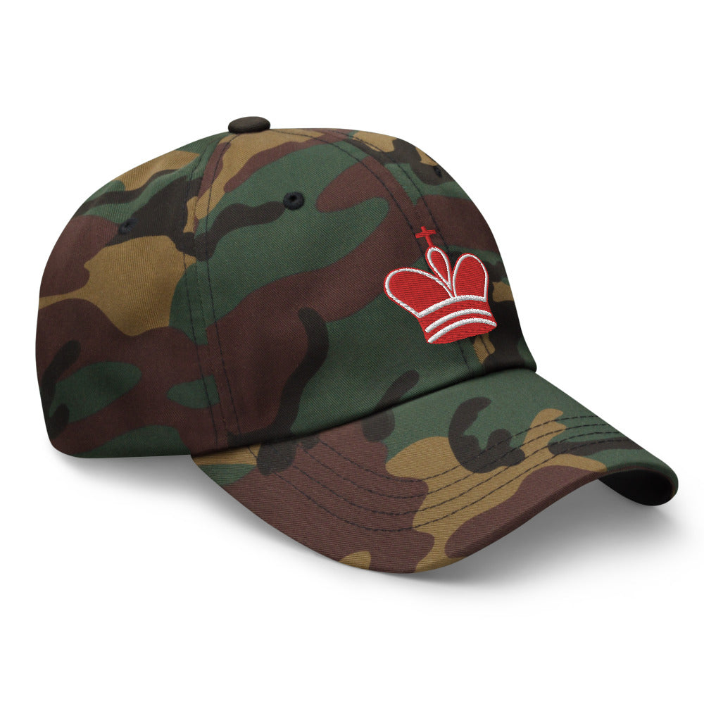 King embroidered Dad hat