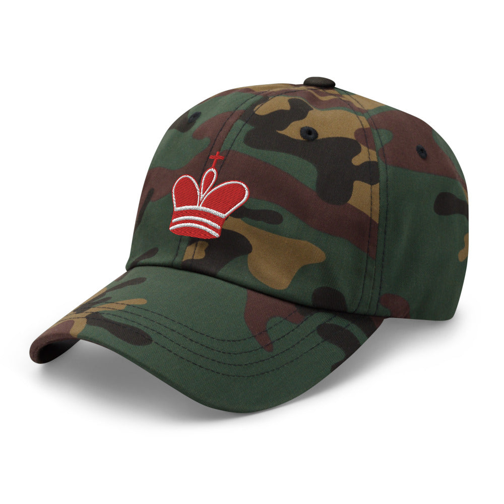 King embroidered Dad hat