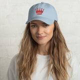 Queen embroidered Dad hat