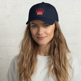 Queen embroidered Dad hat