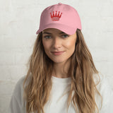 Queen embroidered Dad hat