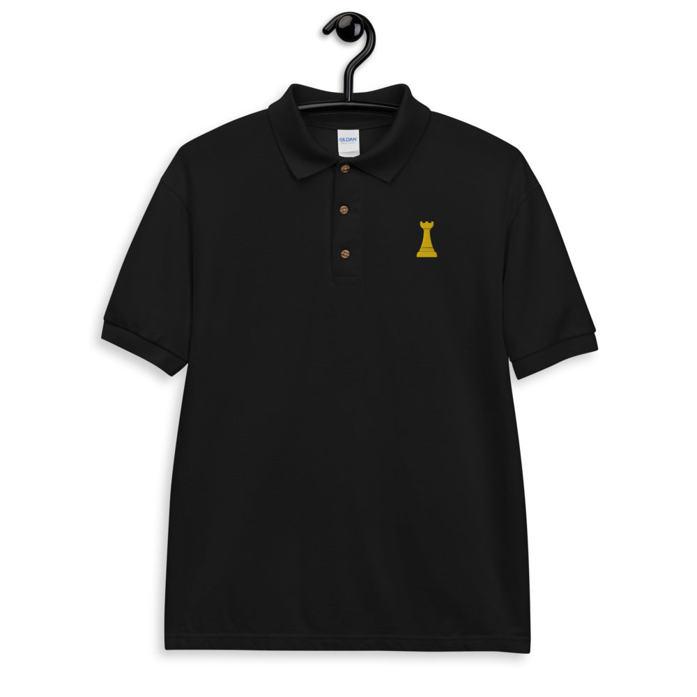 Golden Rook Embroidered Polo Shirt