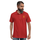 Rook Golden Embroidered Polo Shirt