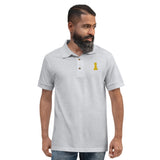 Rook Golden Embroidered Polo Shirt