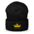 King embroidered Cuffed Beanie